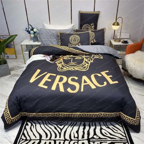 versace bed set double|Versace comforter set king.